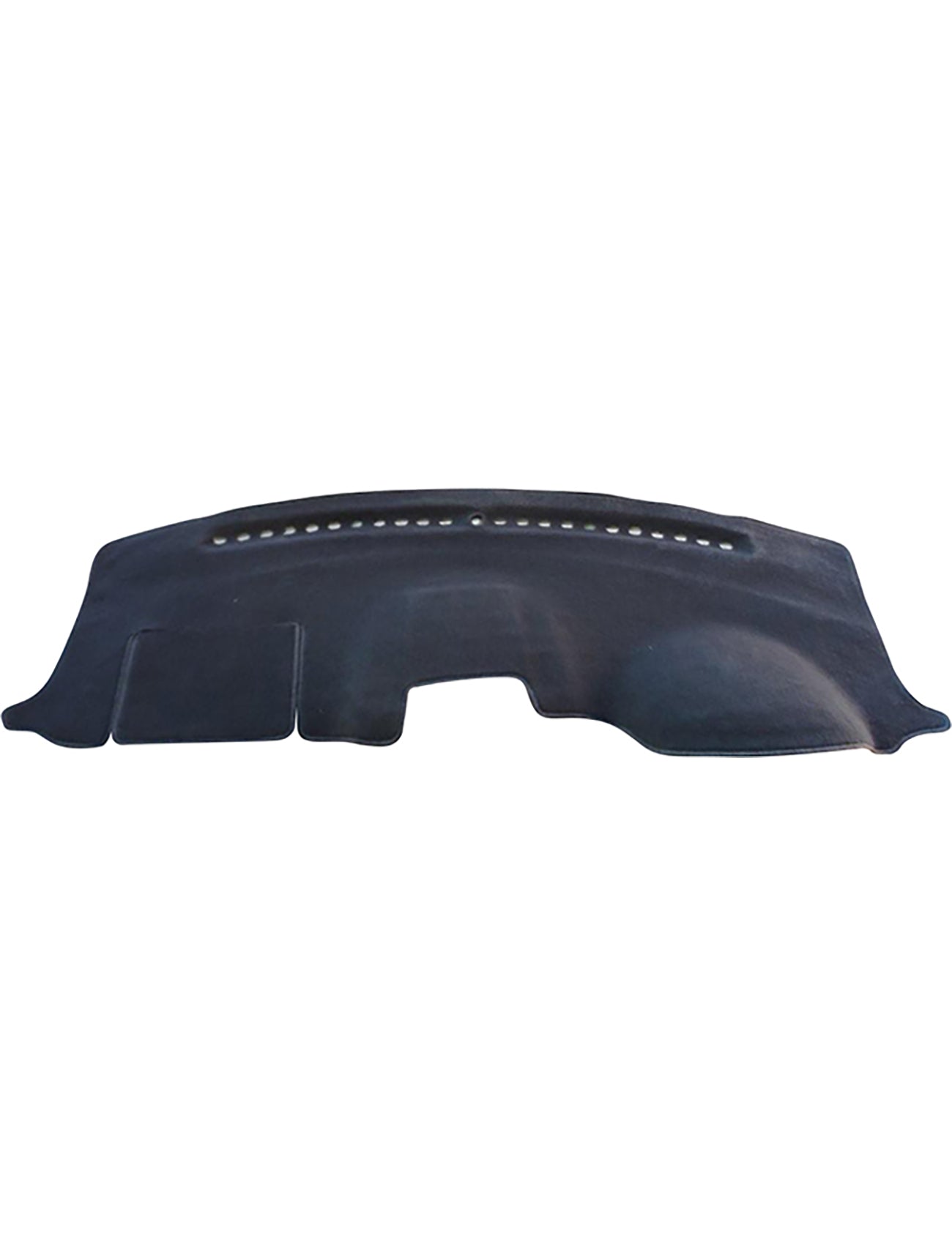 The Kia Grand Carnival VQ Dash Mat by Sunland-Protection offers a tailored fit with cutouts for air vents and controls. It protects the dashboard, reduces glare, and is Air Bag Safe for enhanced safety.