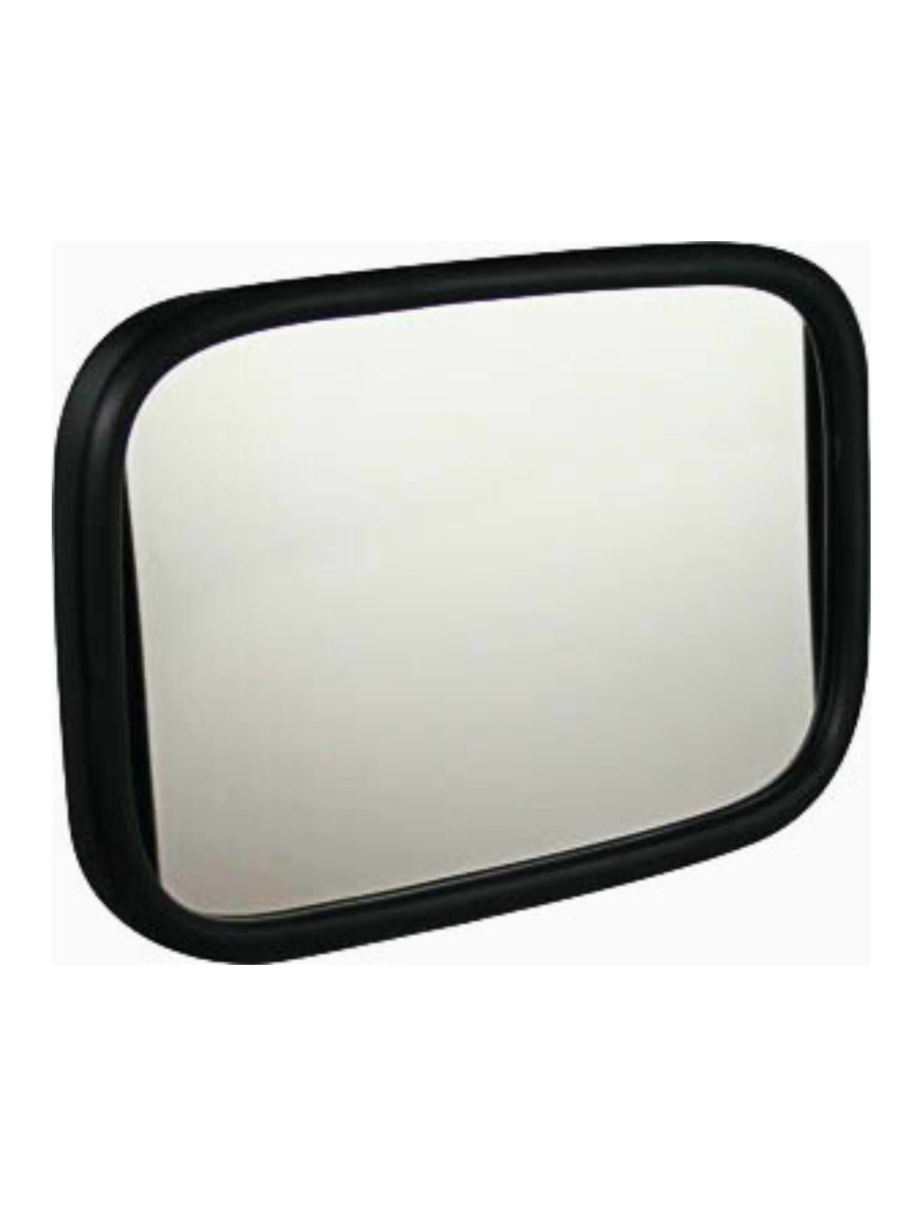 The Sunland-Protection MIRROR HEAD - SUITS MH3015 features a sleek rectangular design with rounded corners in black, ideal for seamless integration and optimal visibility. Perfect for enhancing your vehicle with quality towing mirrors or as a drive replacement.