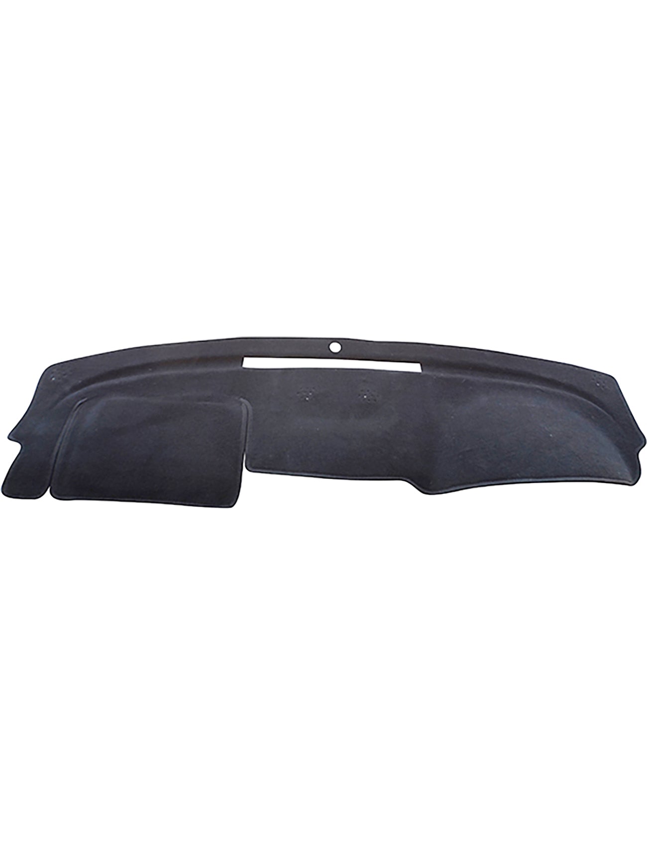 The Sunland-Protection Holden Ute Dash Mat is a black, contoured dashboard cover with a center cutout, designed for Aussie drivers to protect your dash and reduce glare with superior sun protection.