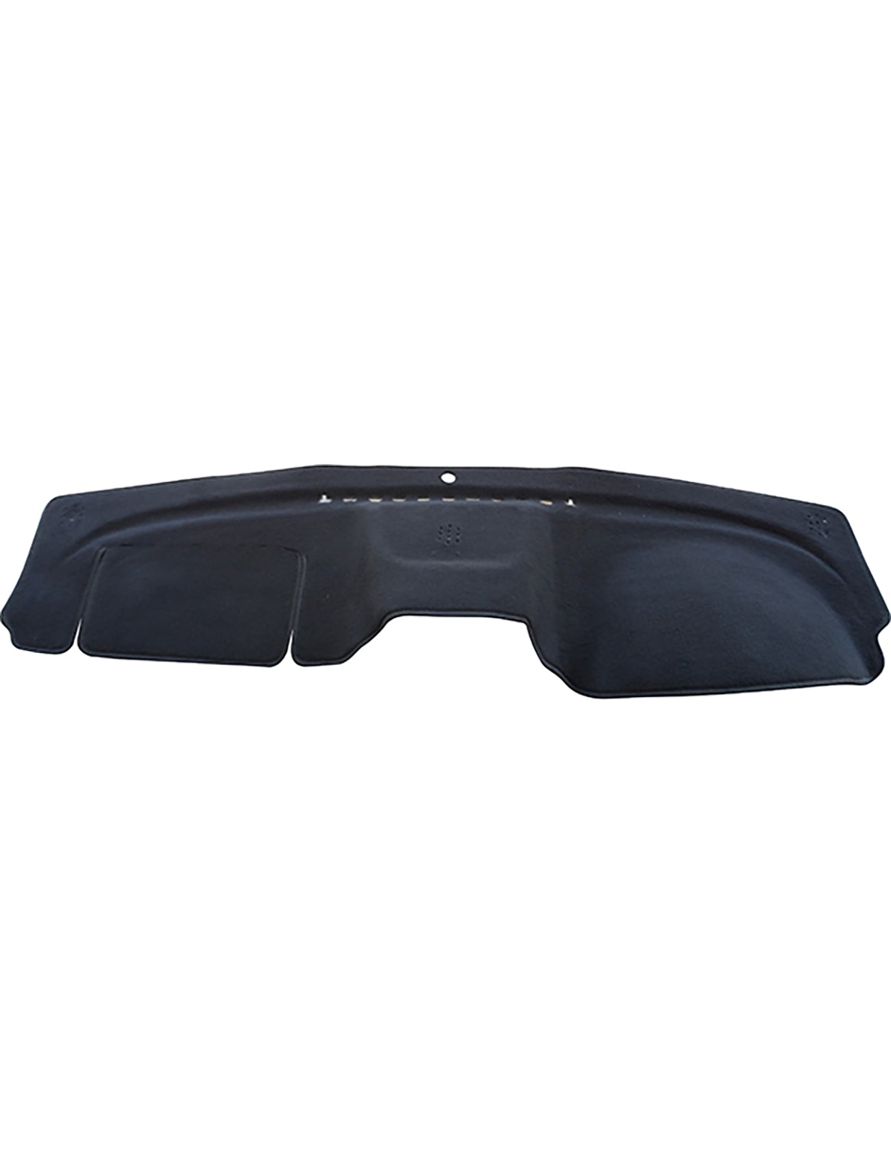 The Sunland-Protection HSV Holden Dash Mat E Series is a black, contoured mat with cutouts and stitching for vents and controls, offering sun protection and a stylish upgrade for your Holden’s interior.