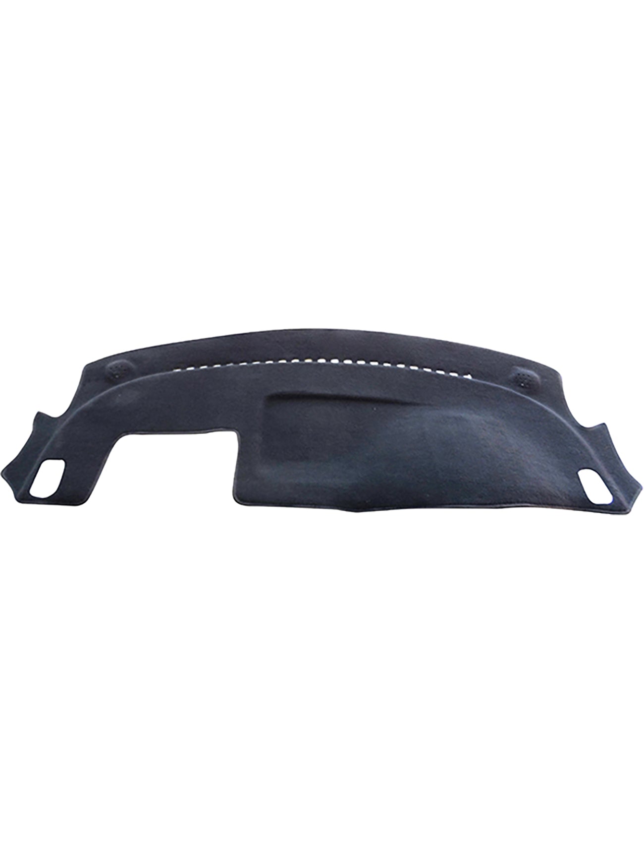 The Sunland-Protection Hyundai Trajet Dash Mat features a seamless fit with curved design and stitched edge, including vent and control cutouts. It's Air Bag Safe, ensuring stylish safety.