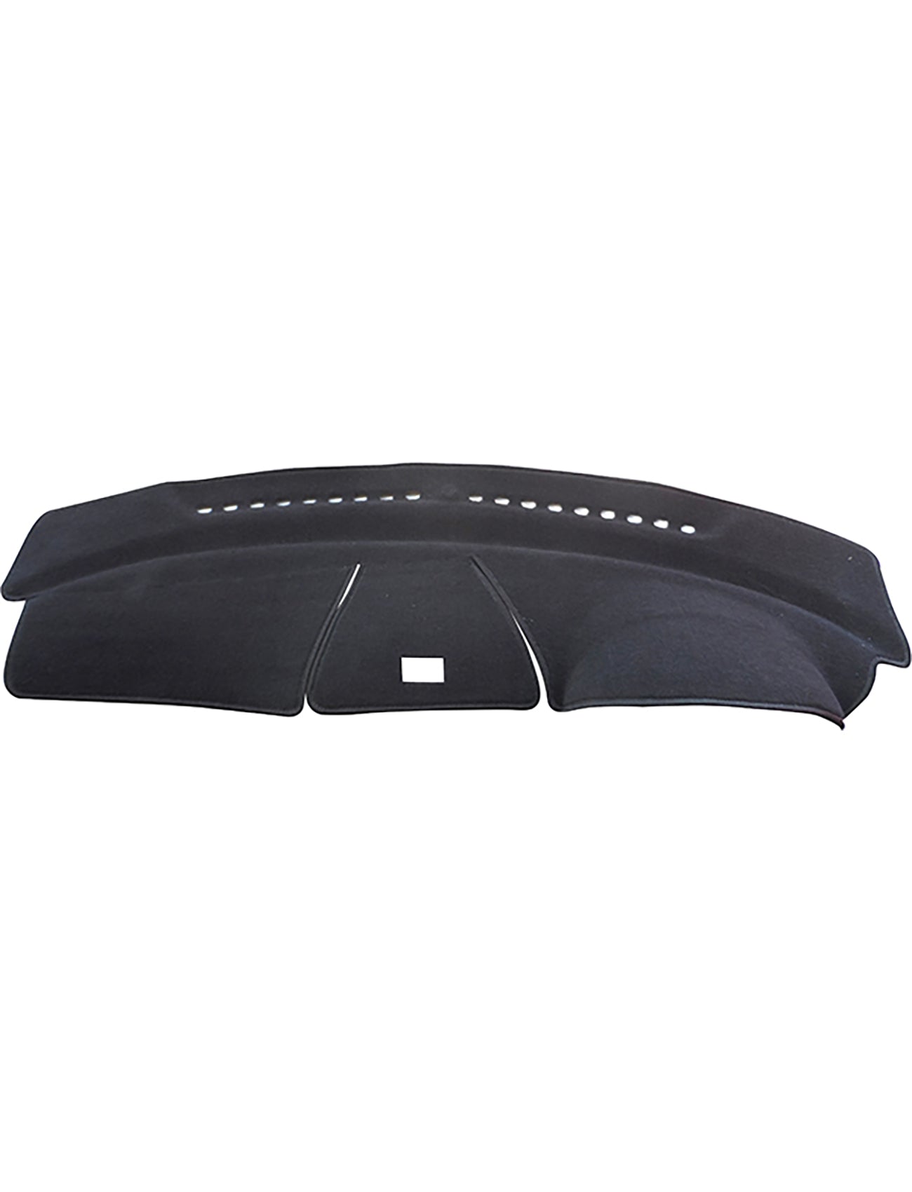 The Sunland-Protection Hyundai i30 Dash Mat features cutouts for air vents and accessories, precisely designed to fit your car's dashboard, helping to keep the interior cool.