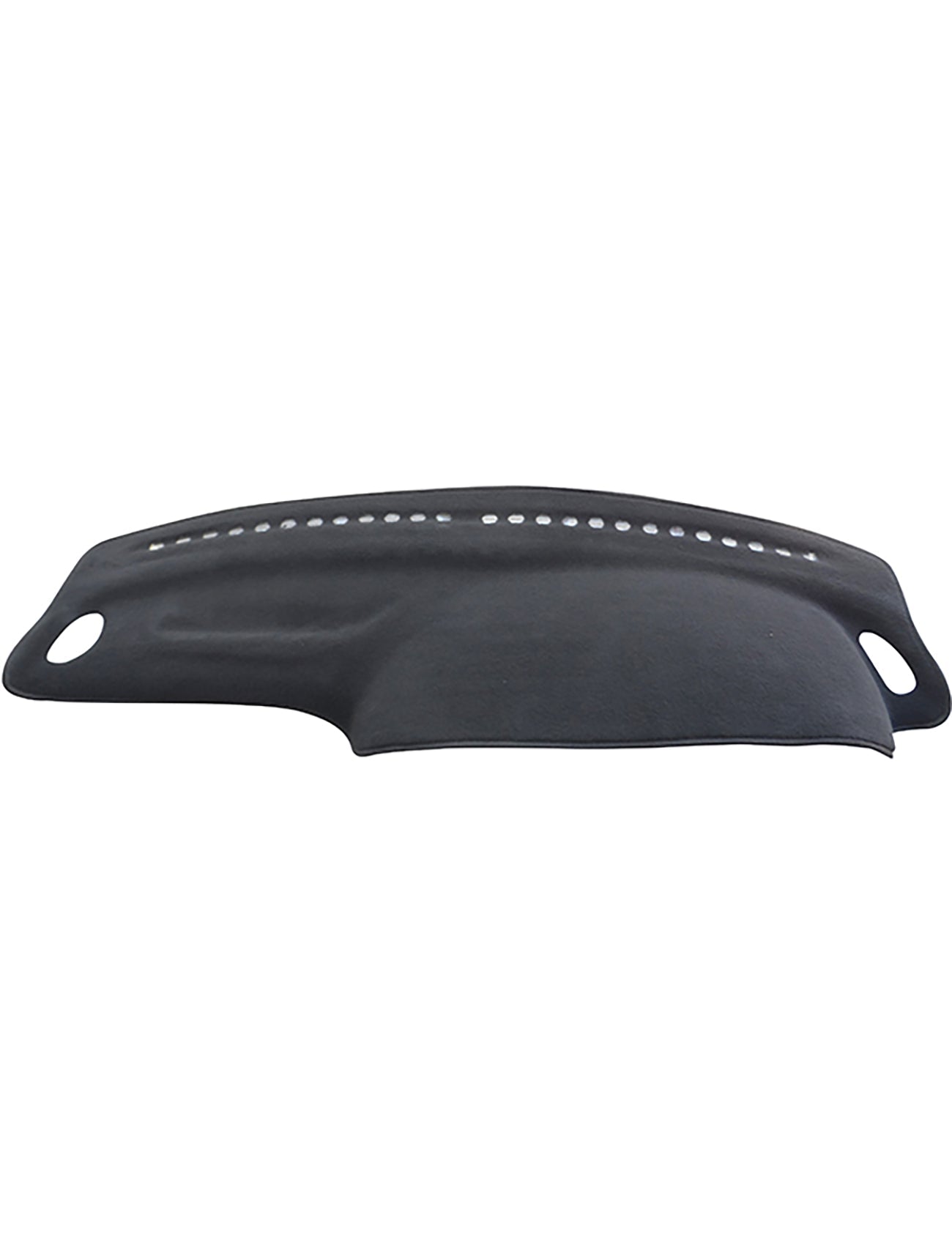 The Sunland-Protection Dash Mat Black Suits is specifically designed for all Proton Jumbuck GLI/GL/SI models from 02/2003 to 06/2010. Featuring two large circular cutouts on each side, this mat fits smoothly over your car's dashboard. It has a textured surface with a series of small ventilation holes along the upper edge and is Air Bag Safe for enhanced protection.