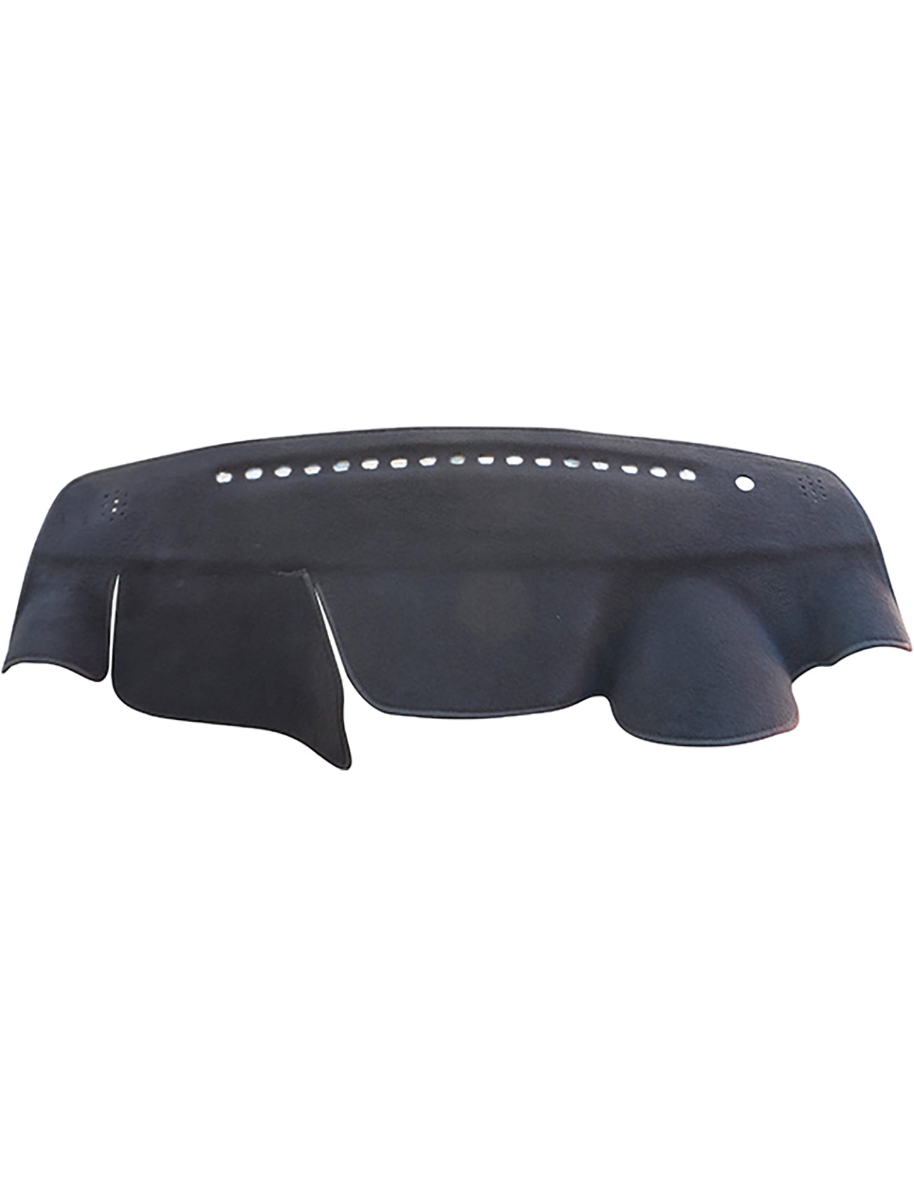 A product with a sophisticated design that resembles a sleek dash mat is the Sunland Dash Mat Black, specifically crafted to fit the Suzuki Alto GF models from 07/2009 to 12/2014. The Sunland-Protection brand elevates safety and style with its asymmetrical pattern, reminiscent of an Air Bag Safe design.