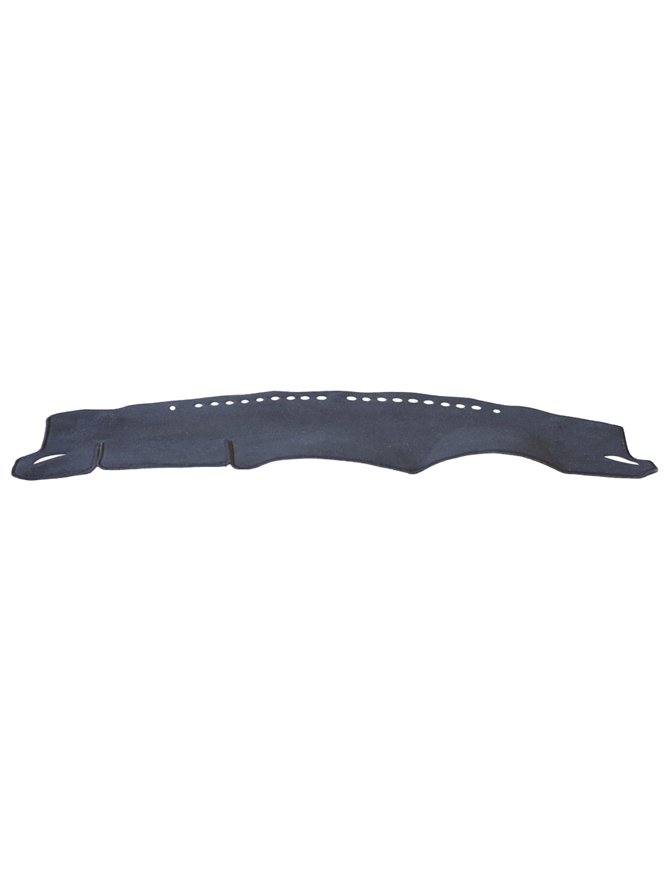 A black leather weightlifting belt with white stitching and multiple adjustment holes rests flat against a white background. This contoured design offers back support similarly to how the Sunland-Protection Dash Mat Black, designed for all Toyota 86 ZN6 GT & GTS models from 04/2015 to 03/2021 (Model T11001), provides dashboard protection, seamlessly merging style with functionality.