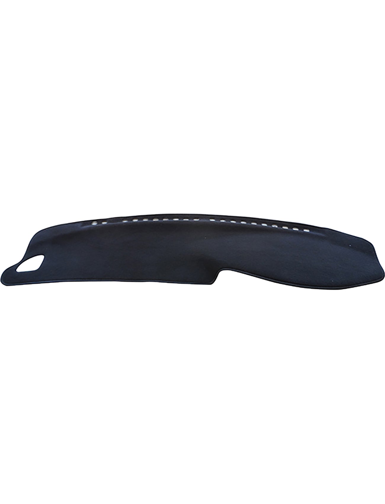 The Sunland-Protection Dash Mat in black is specifically designed for Toyota Camry Conquest/Grande models from 08/1997 to 07/2002, covering all sedan and wagon versions that do not have a passenger airbag. With its sleek surface and ventilation cutout, this dash mat provides excellent sun protection to keep your car's dashboard cool and shielded from damage.
