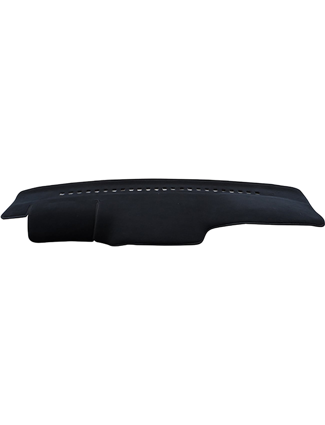 The Sunland-Protection Toyota Landcruiser Wagon Dash Mat features air vent cutouts and a textured surface to fit over your car dashboard, shielding against sunlight and glare to protect your vehicle's interior and retain its resale value.