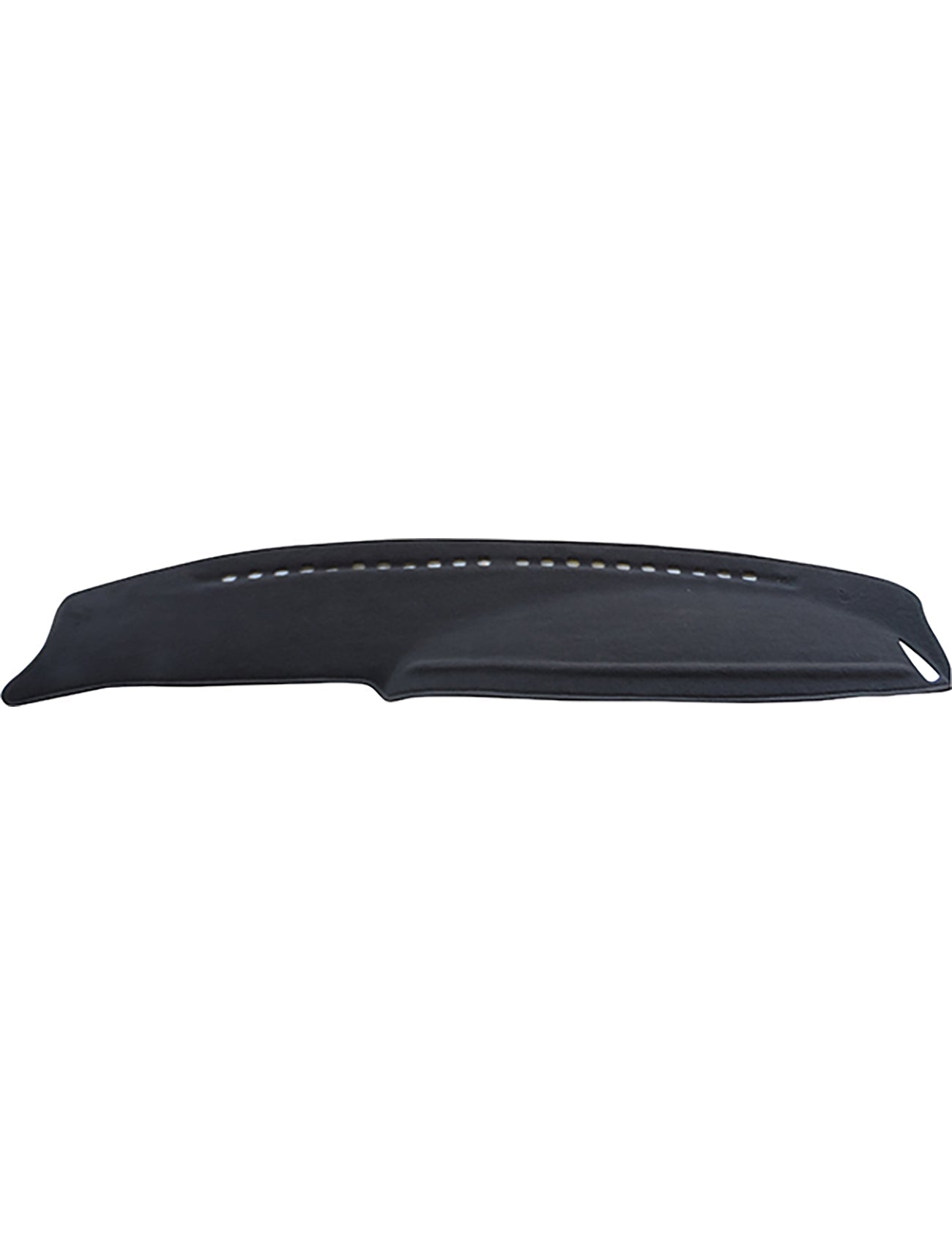 Introducing the Sunland Dash Mat in Black, expertly crafted for a perfect fit in all Toyota Avalon MCX10R models from 07/2000 to 06/2005. This T6301 edition by Sunland-Protection boasts a smooth surface and a precision-cut air vent along the top edge. Designed to keep your dashboard cool, this accessory is also air bag safe, providing enhanced security.