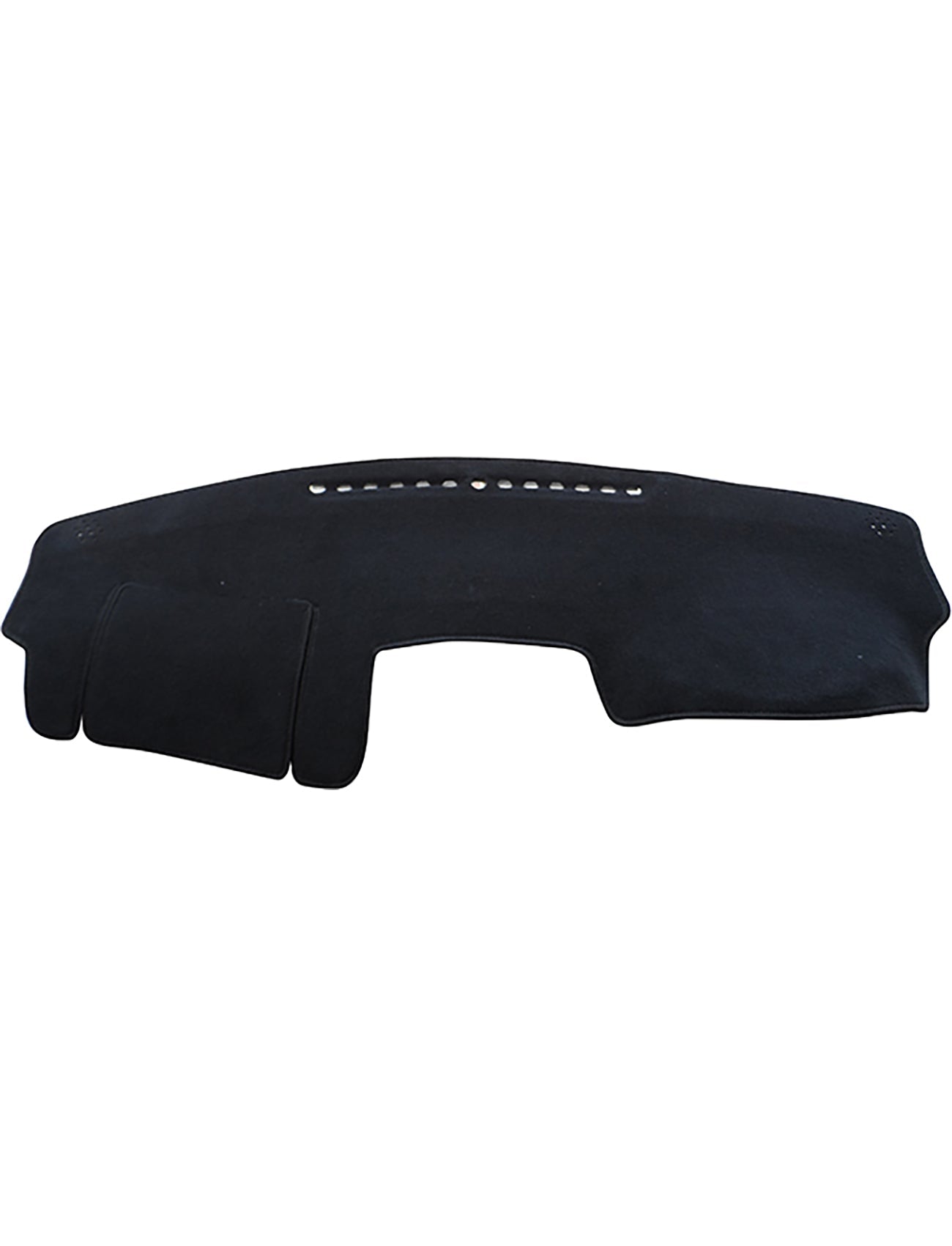 The Sunland-Protection Dash Mat Black, designed specifically for Toyota Aurion GSV40R models from October 2006 to March 2012 (T9301), is a precision-crafted fabric dashboard cover. It features tailored cutouts for vents and controls, ensuring a seamless fit over your car's dashboard. This mat safeguards against sun damage, reduces windscreen fogging, and helps preserve the vehicle's resale value.