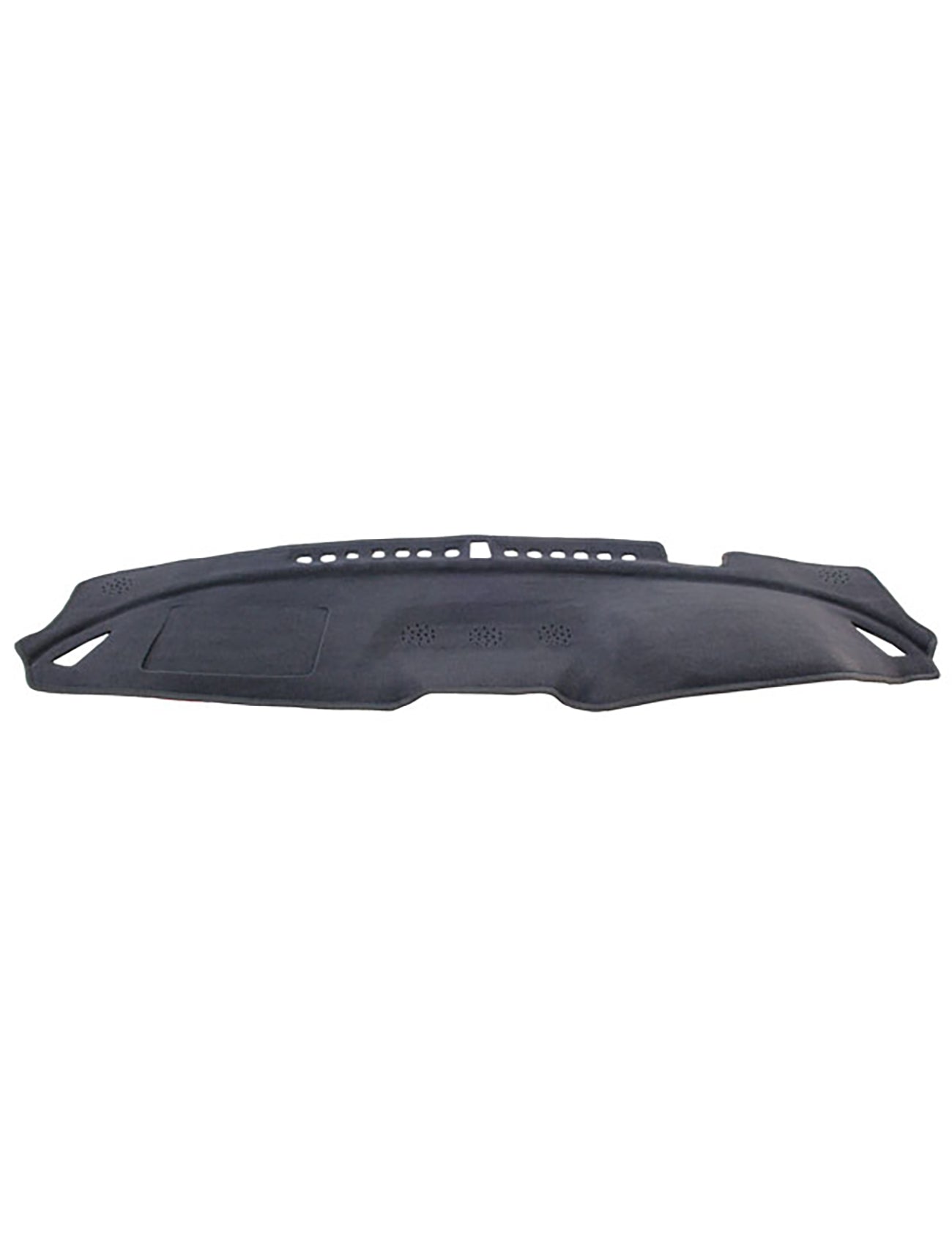 The Sunland-Protection Dash Mat Black Suits Subaru Outback 6TH Gen (B7A) 12/2020-On All Models - U2401 is a tailored dashboard cover offering a smooth black surface with vent cutouts. It is designed for an ideal fit that not only improves vehicle cooling but also shields your dashboard from damage and wear, preserving the resale value of your vehicle.