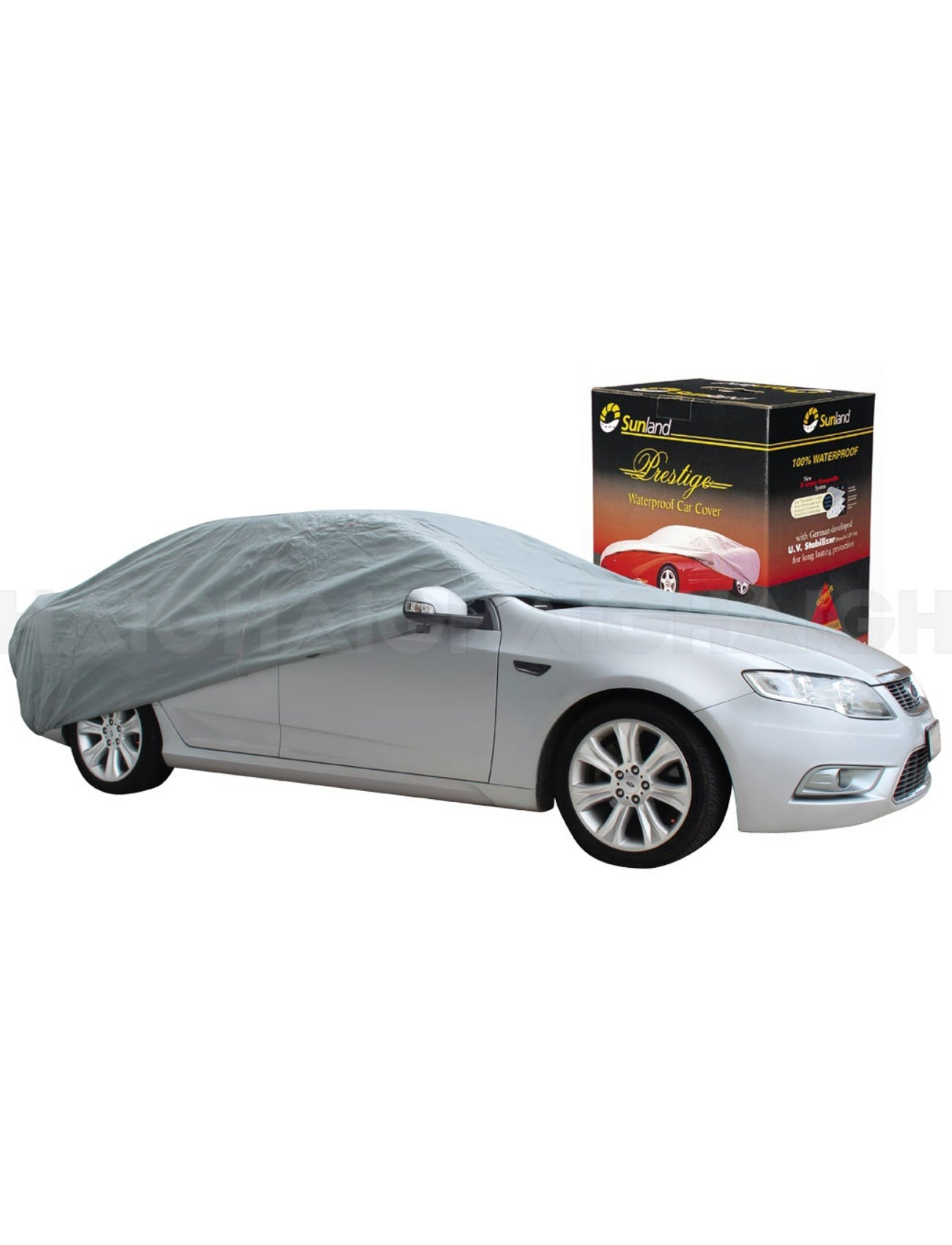 CAR COVER PRESTIGE W/PROOF LARGE