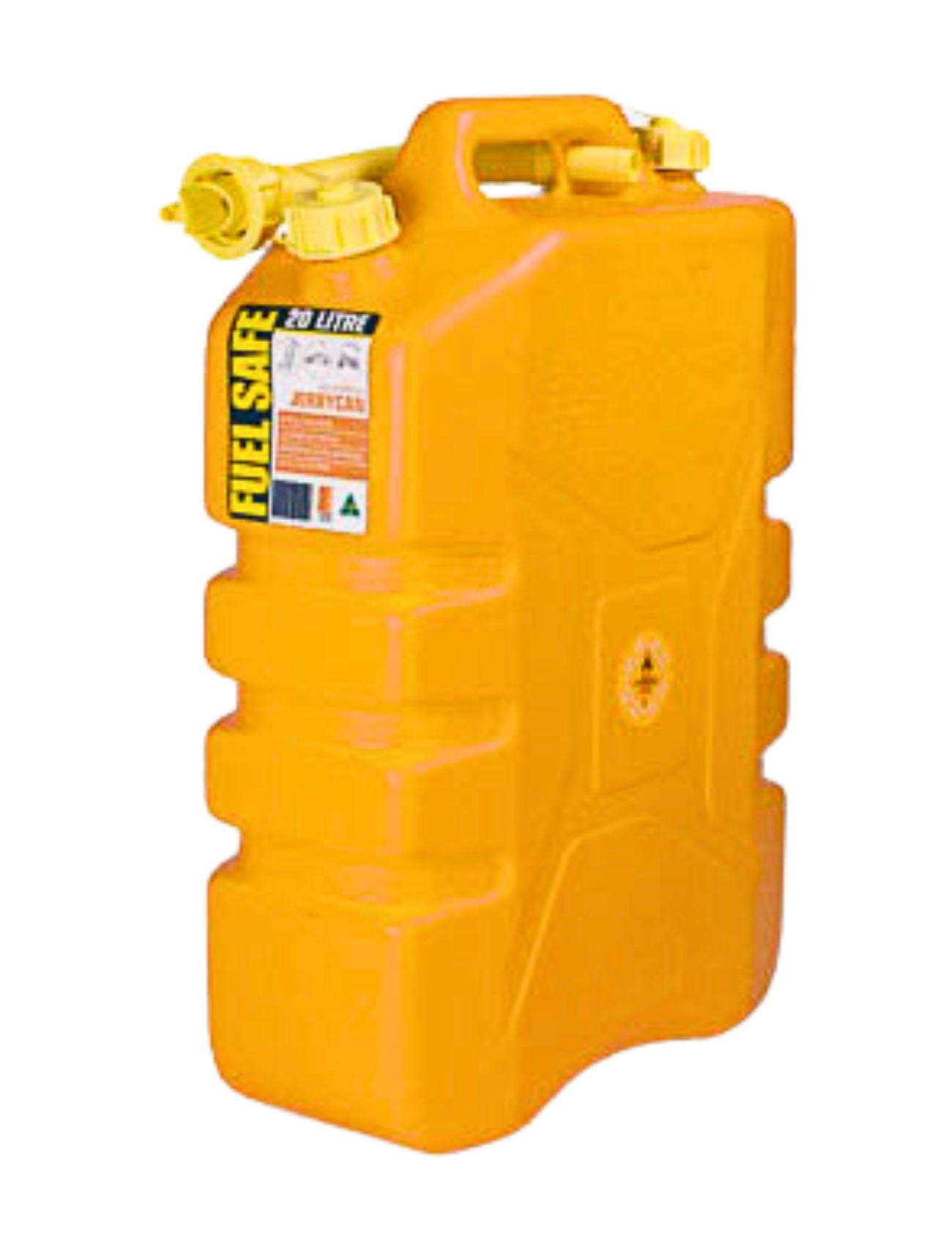 FUEL CAN PLASTIC - 20L DIESEL YELLOW