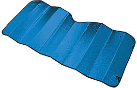 【sun】　ブルーカーペット16p Car Sun Shade 150cm x 70cm Blue