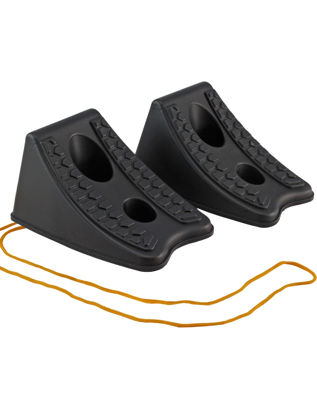 WHEEL CHOCKS NESTING - BLACK