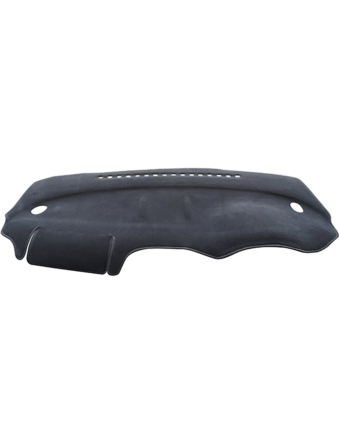 The Sunland-Protection Dash Mat in black is expertly crafted to snugly fit the dashboard of all Nissan Micra K12 models from 10/2007 to 10/2010. With precise cutouts for air vents and components, it ensures an airbag-safe design. This dash mat not only enhances the interior aesthetics but also protects the vehicle's resale value by preventing wear and damage.