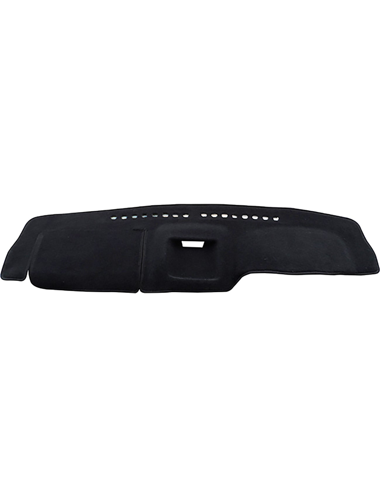 The Sunland-Protection Sunland Dash Mat in Charcoal is designed for Nissan Pathfinder RX/ST models from 03/1999 to 06/2005 and features a vent cutout. This dashboard mat has a textured surface, is airbag safe, and aims to shield your dashboard from UV rays, reduce glare, and help keep your vehicle cool.