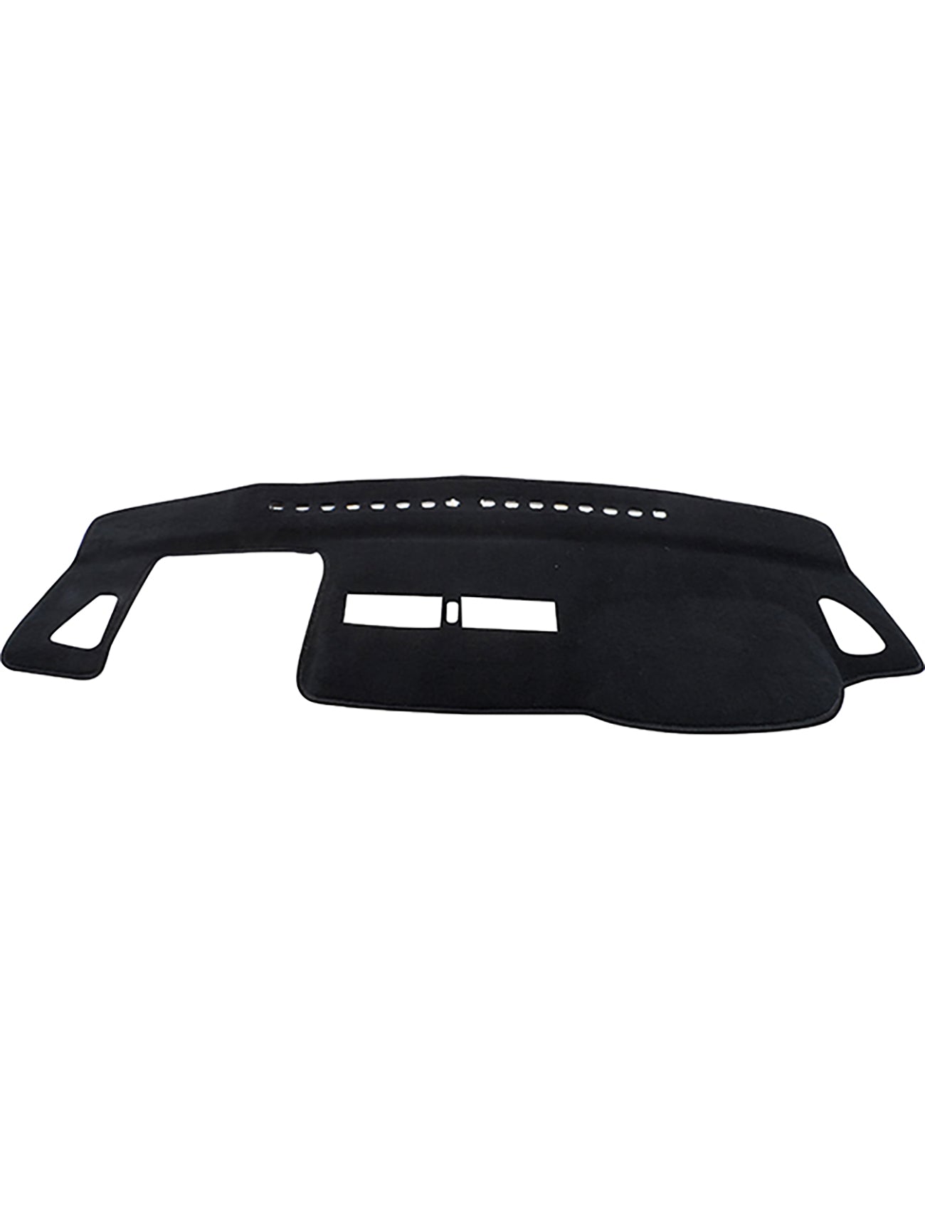 The Sunland-Protection Dash Mat Black for Nissan Tiida C11 (MY07, 01/2006-11/2012) is expertly designed to fit all models. This dash mat features vent cutouts and a larger gauge opening, and it's made from soft material to ensure a snug fit over your vehicle's dashboard. It provides excellent protection against sunlight and damage, while being airbag safe for maximum safety.