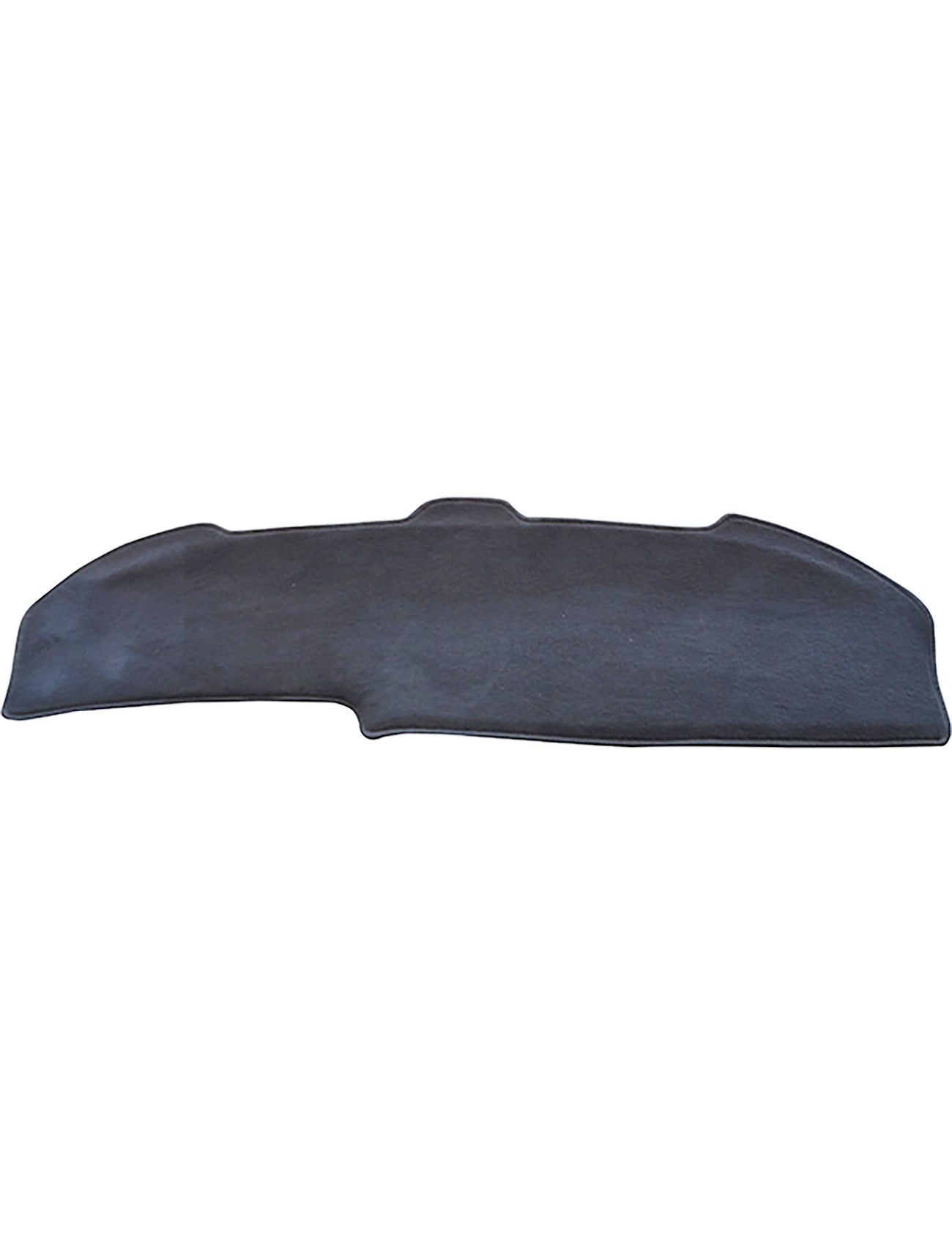 Introducing the Sunland Dash Mat in Charcoal, expertly designed to suit all Australian Ford Capri SA/SC models from 11/1989-05/1994. This dash mat sports a curved shape for a perfect fit over your vehicle's dashboard. It offers superior sun protection with its smooth surface and raised edges, along with a center cutout tailored to accommodate vehicle features while ensuring airbag safety. Brought to you by Sunland-Protection, this mat is identified as model F2106.