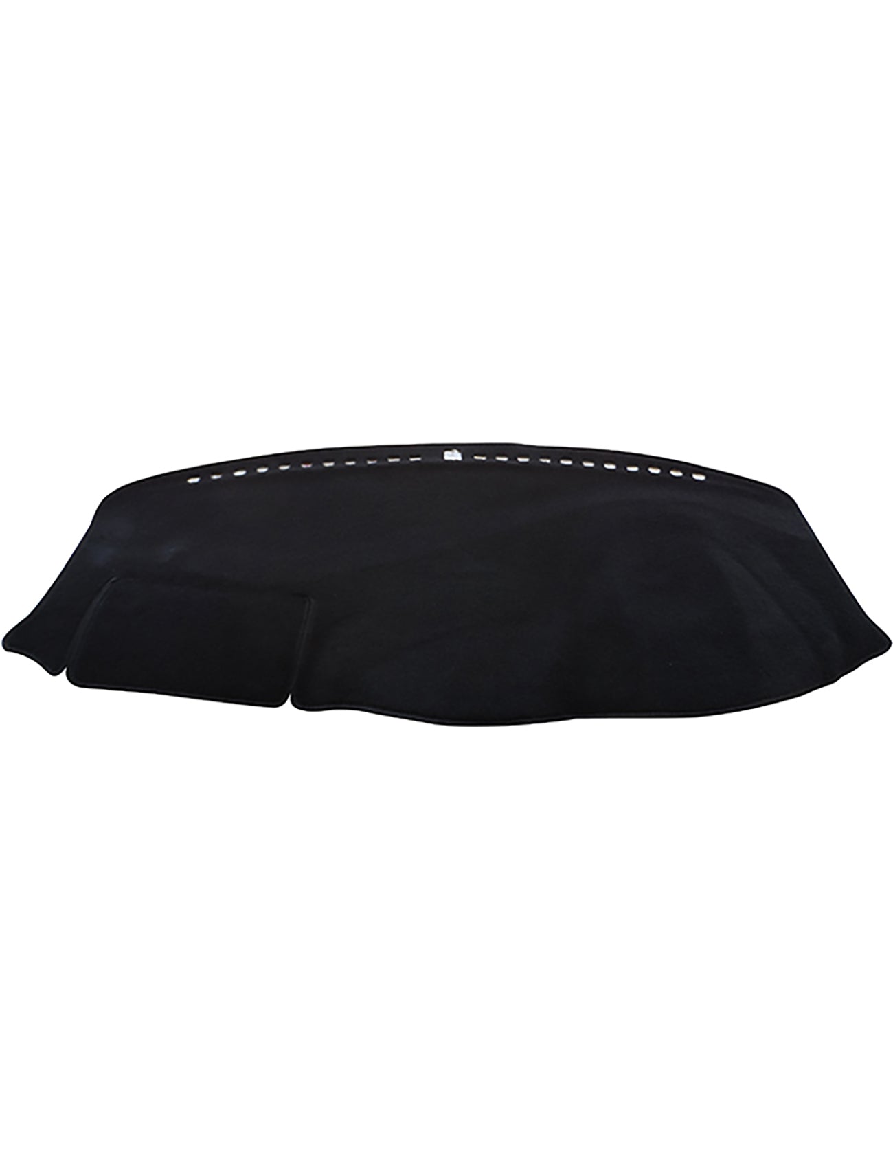 The Sunland Dash Mat Black Suits Ford Focus LW/MK2 08/2011-07/2018 All Models Excluding ST Hatchback -F6801, a product by Sunland-Protection, is a black car dashboard cover specifically designed to protect the dashboard from UV rays and heat damage. It features custom cutouts for air vents and other dashboard elements to ensure proper fit and functionality while aiding in vehicle cooling and glare reduction.