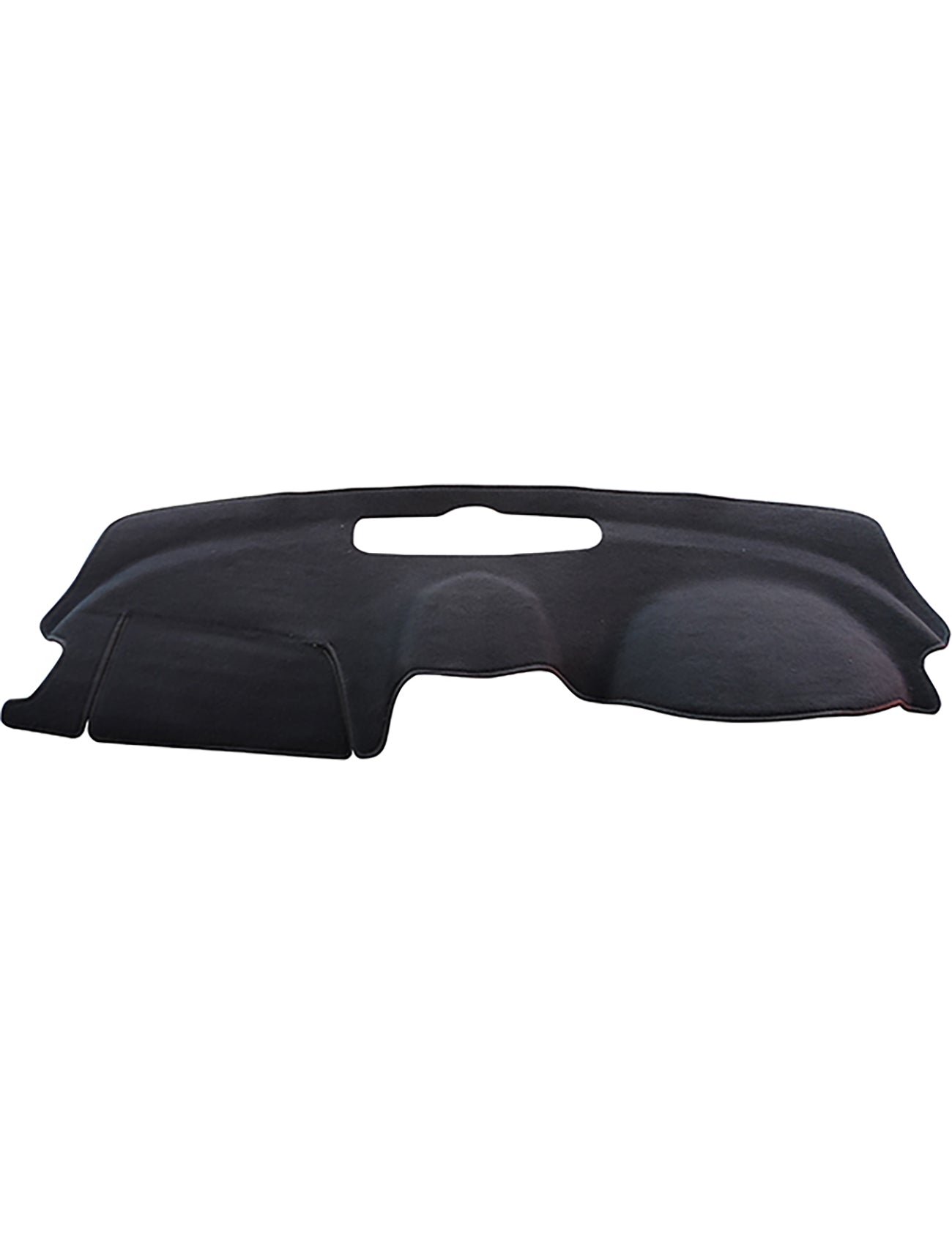 The Sunland Dash Mat Black, designed for all Ford Falcon FG models from May 2008 to October 2014 (except FG-X) including XT, XR6, XR8, G6 & G6E models, features a molded design with indented contours and a central cutout for vents. This Sunland-Protection solution fits over your vehicle's dashboard to guard against sun damage, reduce glare, and help preserve the resale value of your car.