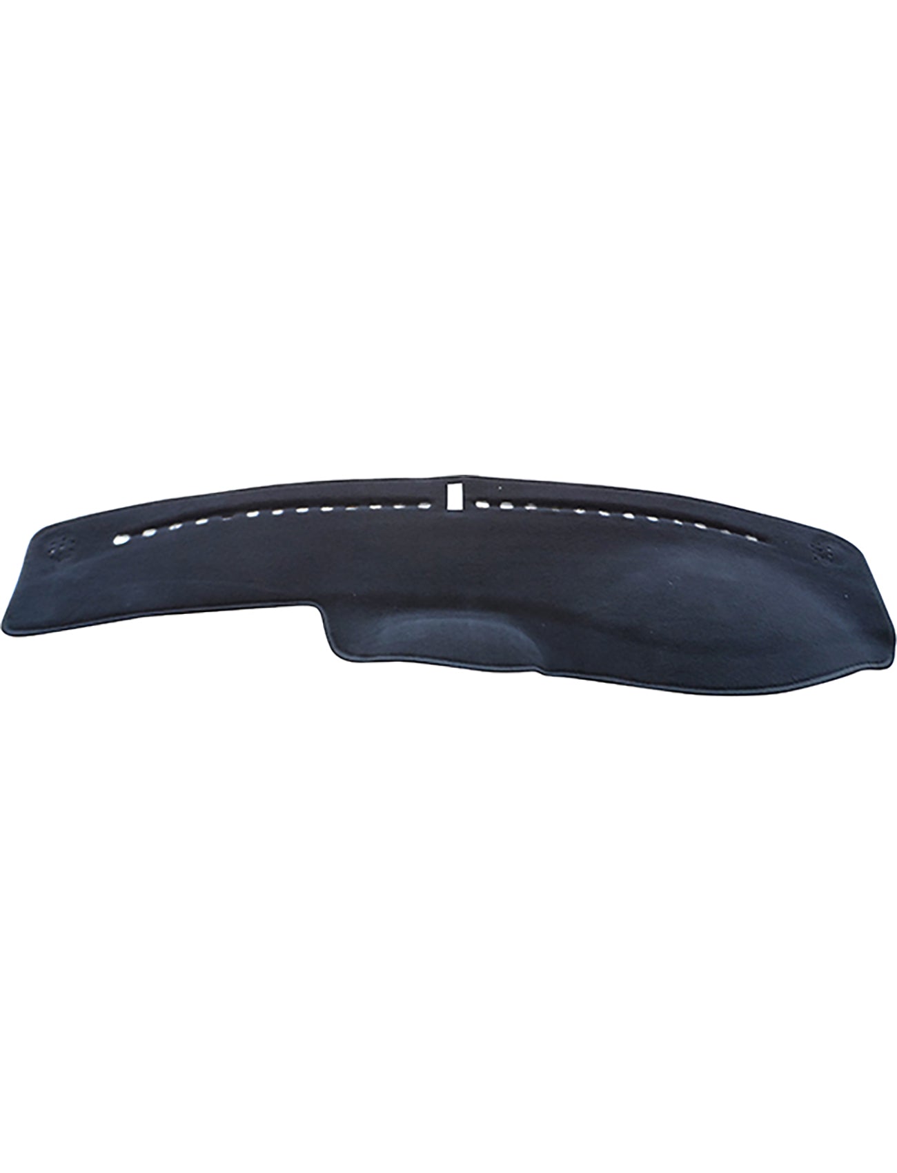 The Sunland-Protection Dash Mat in black, designed for Holden Statesman WK/WL models from 04/2003 to 07/2006, including Caprice - G5401, features a textured finish with contoured vent cutouts and an Air Bag Safe design. It effectively protects your car's dashboard while reducing glare.