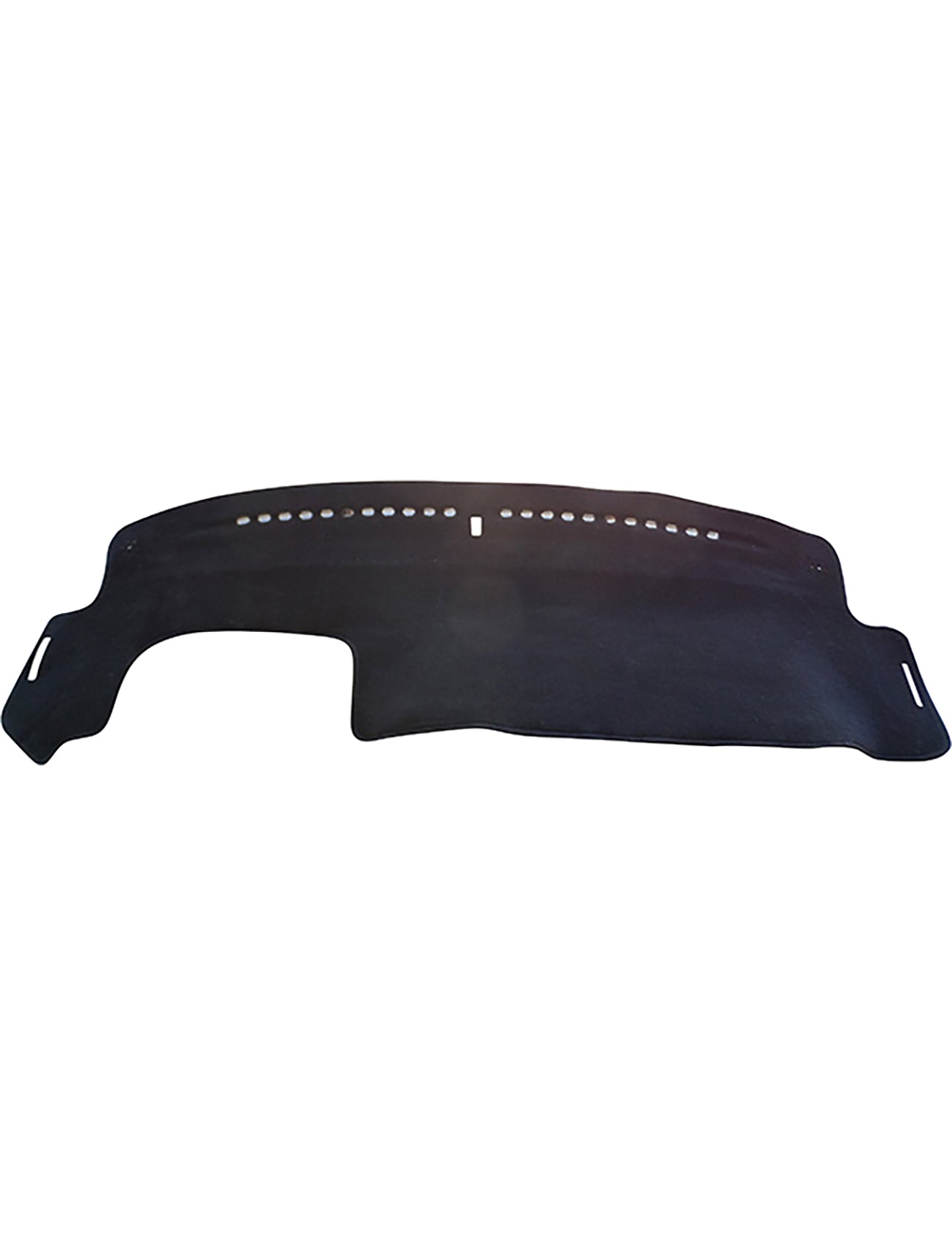 The Sunland-Protection Dash Mat, tailored specifically for the Honda Odyssey 2nd Generation from 03/2000 to 06/2004, features custom cutouts and stitching in a black design. This Air Bag Safe product is isolated on a white background.